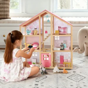 Sweetwood Love Dollhouse & Wooden Dollhouse Dolls