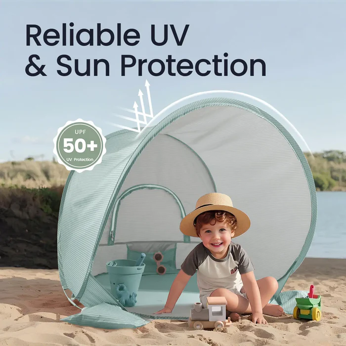 Baby Beach Tent – Play Tent for Outdoor Fun - Image 2